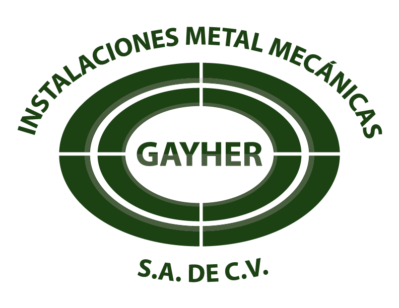 logotipo de gayher construcciones metal mecanicas